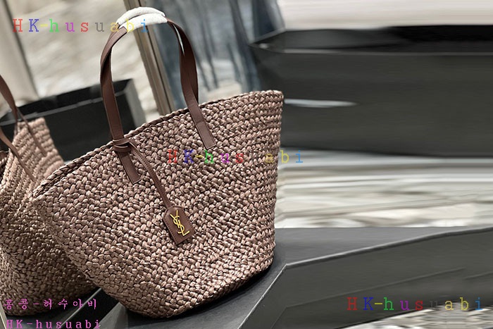 ★미러급★입생로랑 PANIER 라피아 토트 693242-2
