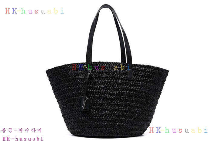 ★미러급★입생로랑 PANIER 라피아 토트 693242-3