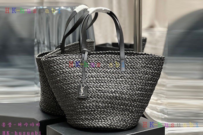 ★미러급★입생로랑 PANIER 라피아 토트 693242-3
