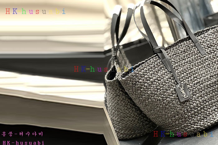 ★미러급★입생로랑 PANIER 라피아 토트 693242-3