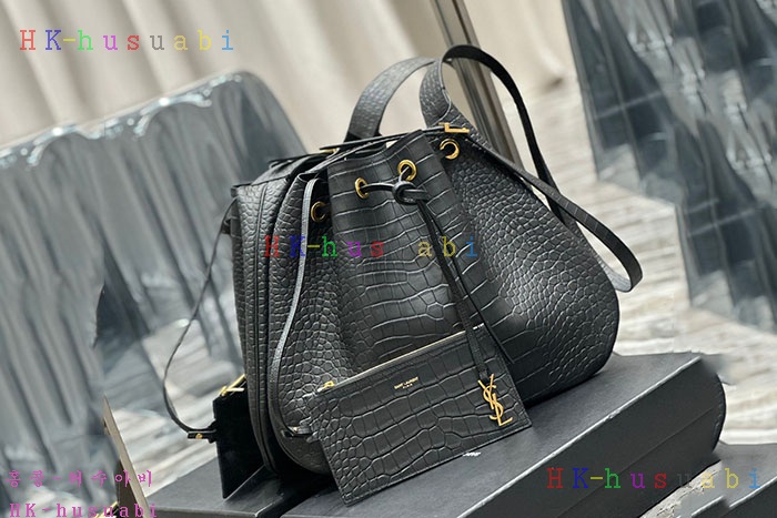 ★미러급★입생로랑 블랙 파리 VII 호보 백 697941