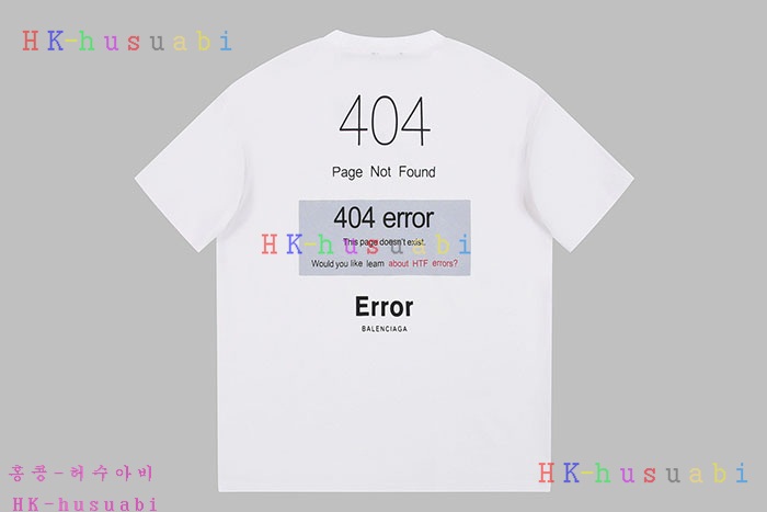 NEW 발렌시아가 반팔티 신상 B 724172