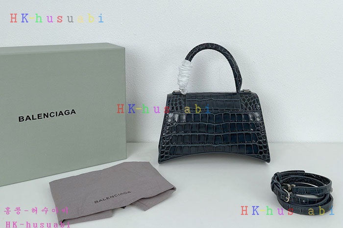 ★미러급★발렌시아가 아워글래스 스몰 핸드백 5935461-2