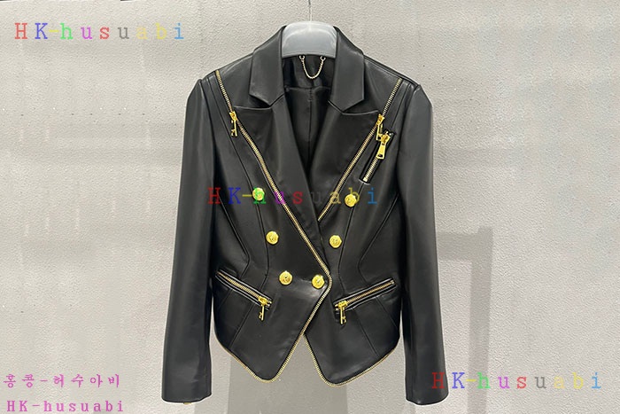 NEW 발망 가죽자켓 신상 BM 857220