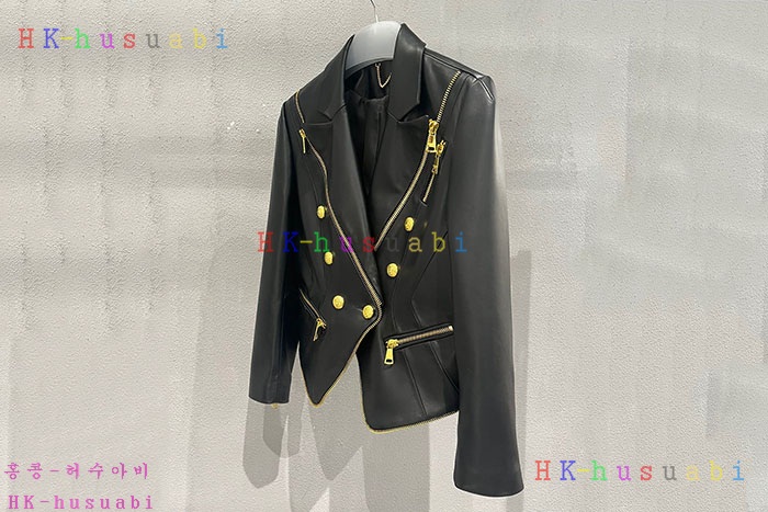 NEW 발망 가죽자켓 신상 BM 857220