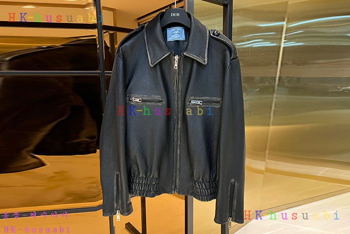 NEW 프라다 가죽자켓 신상 P 625201