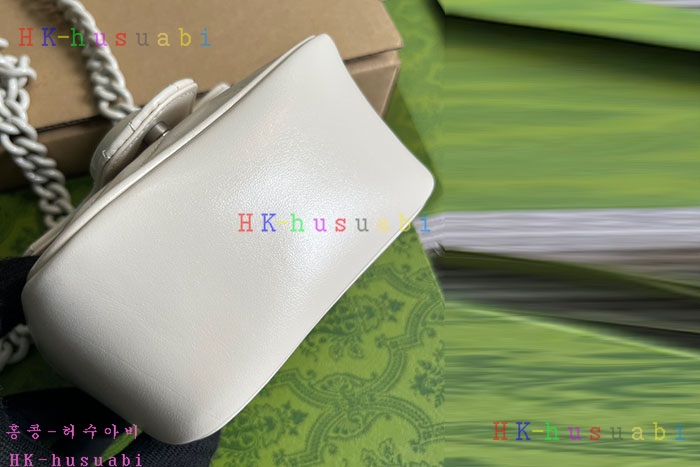 ★미러급★구찌 GG 마몽트 퀼팅 벨트 백 739599-4