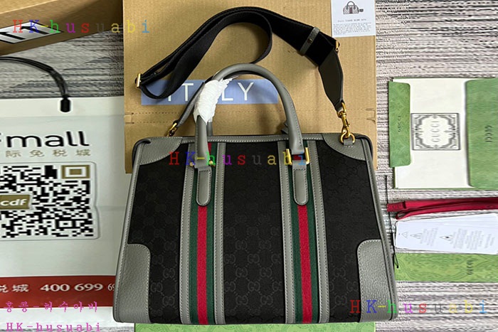 ★미러급★구찌 캔버스GG 탑핸들 토트백 715666-4