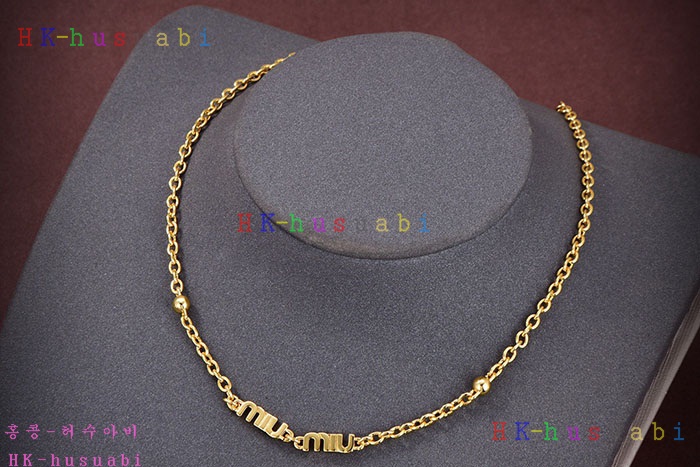 NEW 미우미우 팔찌 목걸이 신상 MU 527013