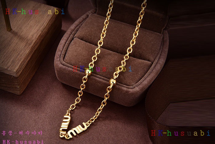 NEW 미우미우 팔찌 목걸이 신상 MU 527013