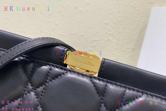 ★미러급★디올 카로 꼴 누와르 퀼팅 체인 파우치 S5166-3