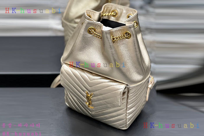 ★미러급★입생로랑 YSL 조 램스킨 백팩 6726091-3