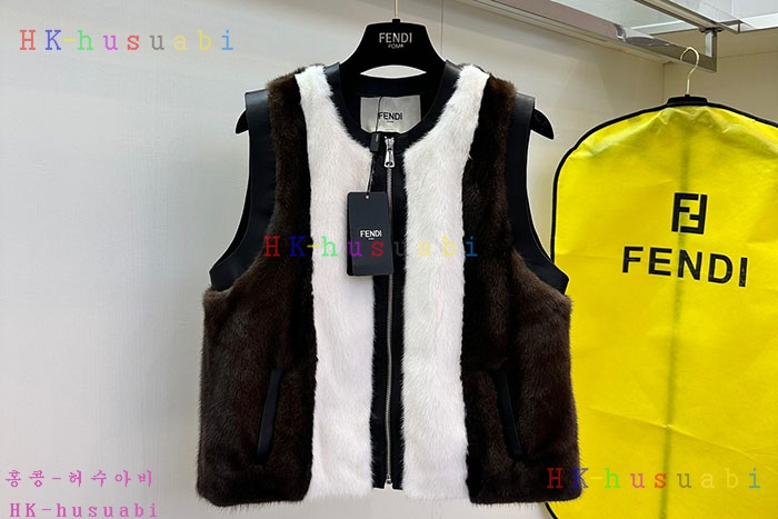 NEW 펜디 밍크조끼 신상 FD 747117