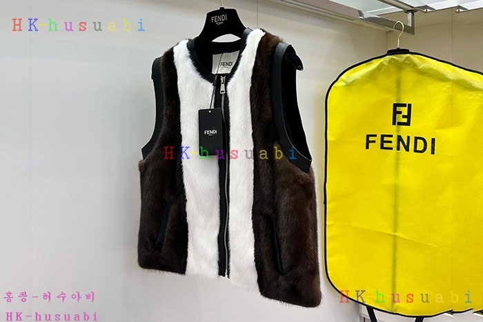 NEW 펜디 밍크조끼 신상 FD 747117