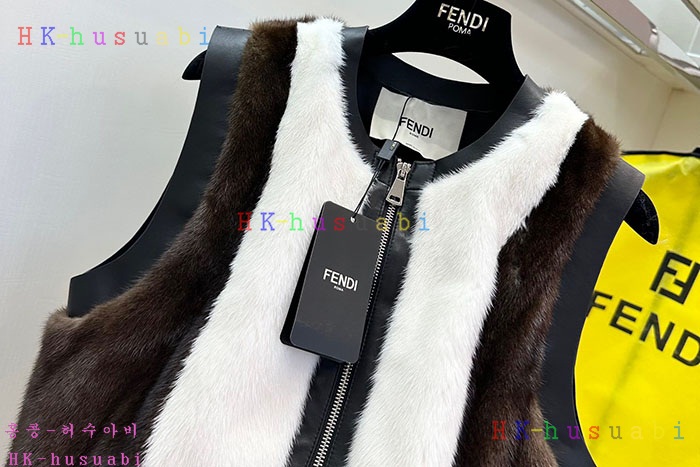 NEW 펜디 밍크조끼 신상 FD 747117