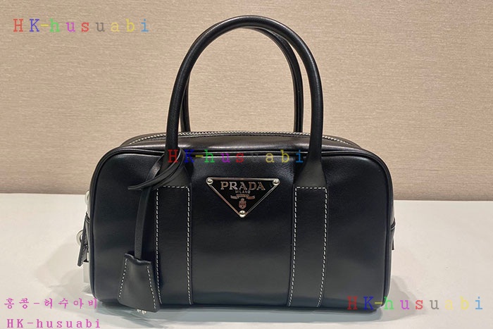 ★미러급★프라다 빈티지 레더 보스턴백 1BA846
