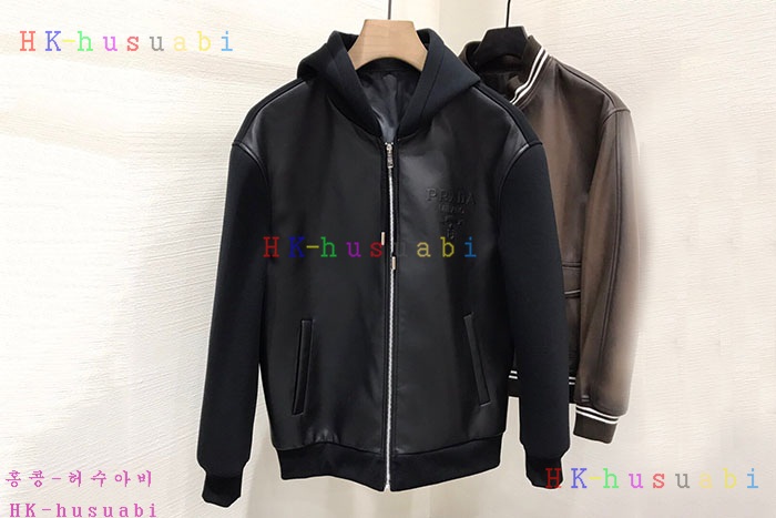 NEW 프라다 가죽자켓 신상 P 8570012