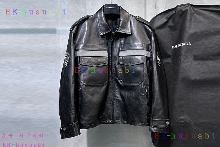 NEW 발렌시아가 가죽자켓 신상 B 857906