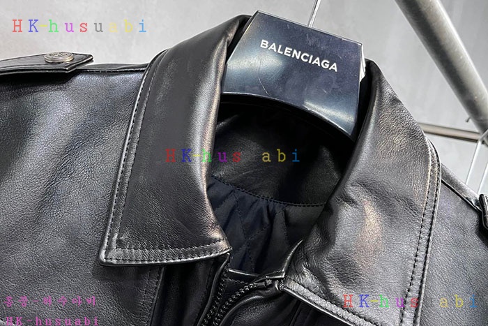 NEW 발렌시아가 가죽자켓 신상 B 857906