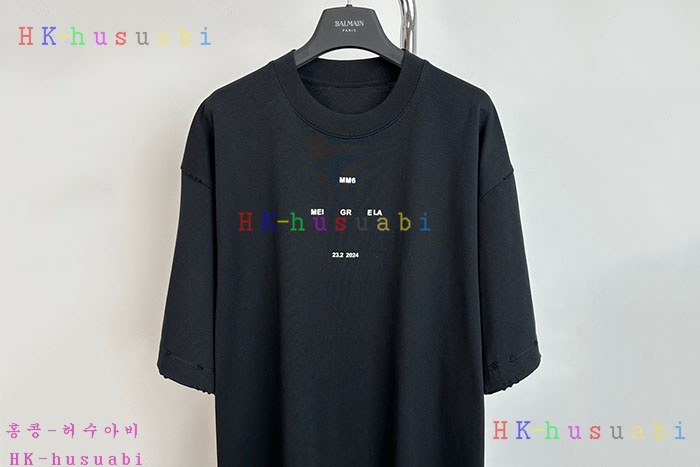NEW 메종 메르지엘라 반팔티 신상 M 8857029