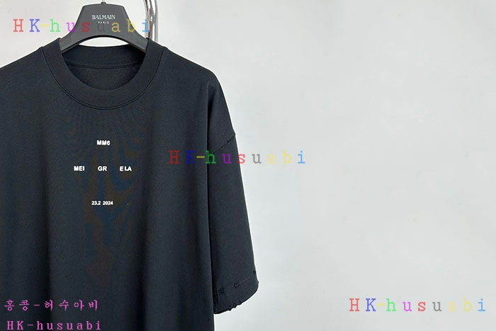 NEW 메종 메르지엘라 반팔티 신상 M 8857029