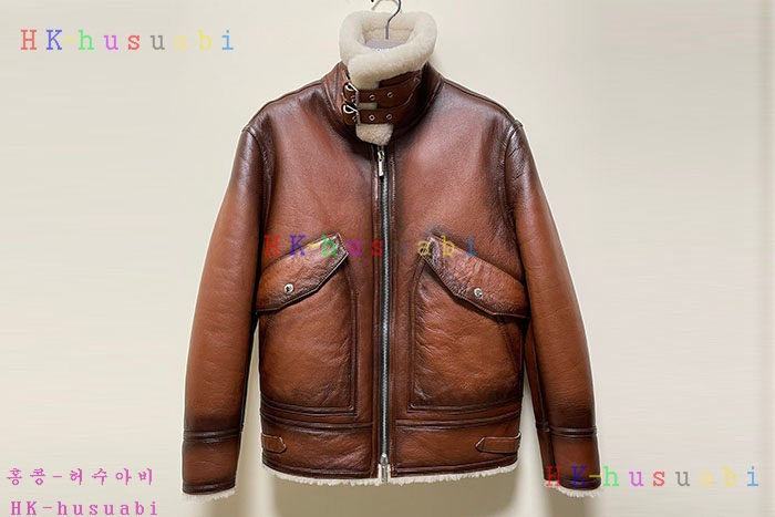 NEW 벨루티 가죽 자켓 신상 B 8857001