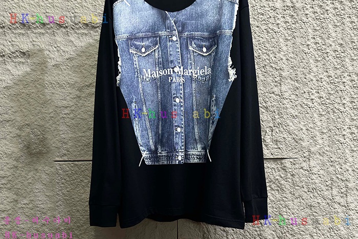 NEW 메종 마르지엘라 맨투맨 신상 M 998221