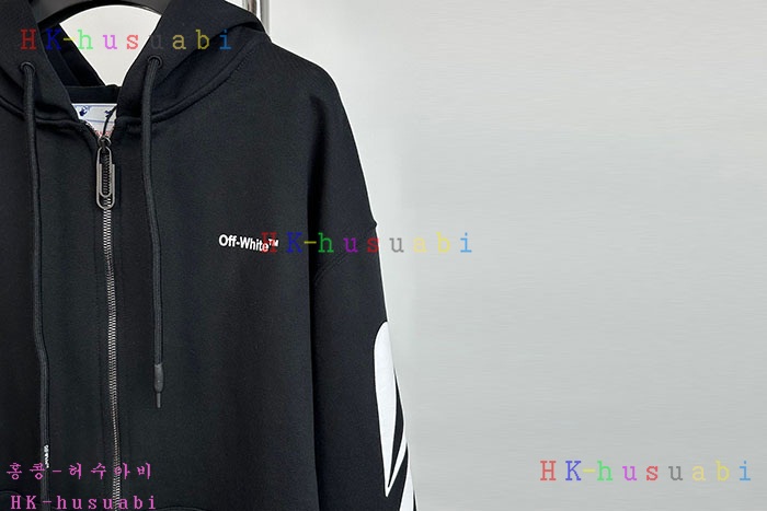 NEW 오프화이트 후드집업 신상 OF 957220