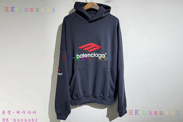 NEW 발렌시아가 후드티 신상 B 558241