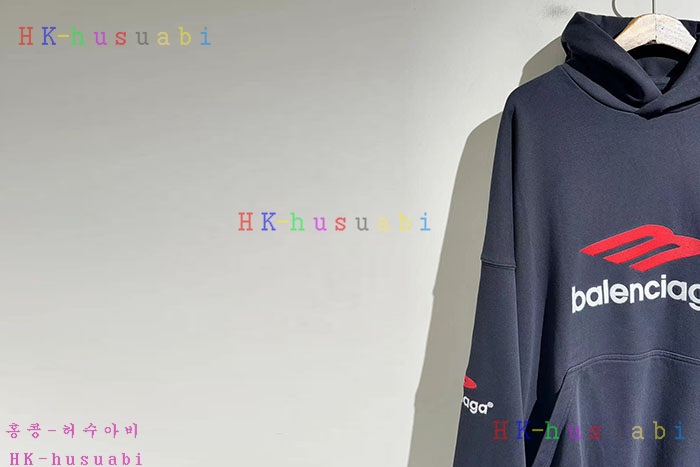 NEW 발렌시아가 후드티 신상 B 558241