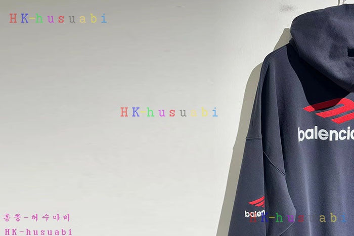 NEW 발렌시아가 후드티 신상 B 558241