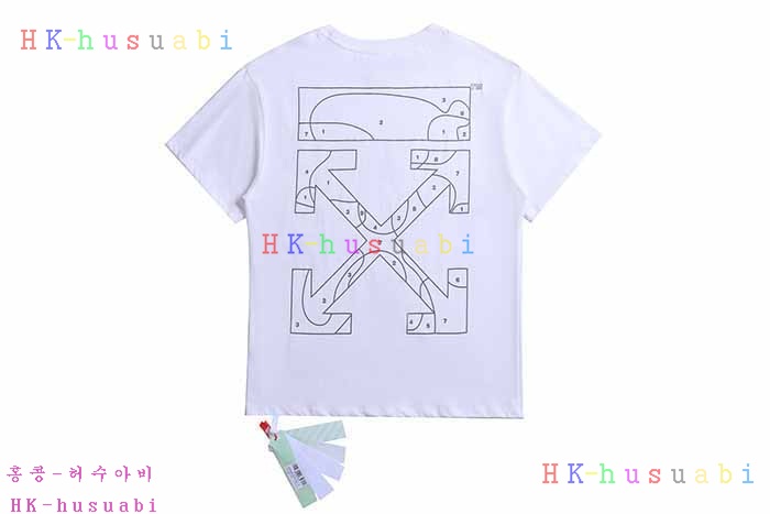 NEW 오프화이트 반팔티 신상 OF 774275