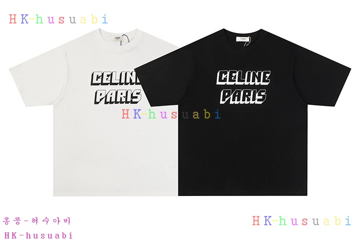 NEW 셀린느 반팔티 신상 C 668554