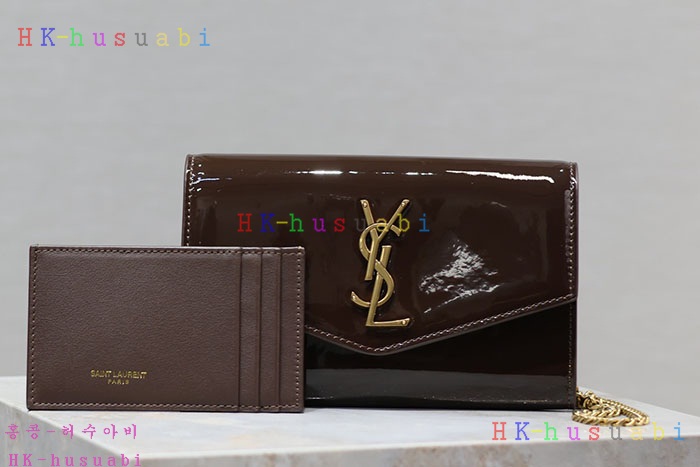 ★미러급★ 입생로랑 YSL 모노그램 미디엄 체인 숄더백 364021-2