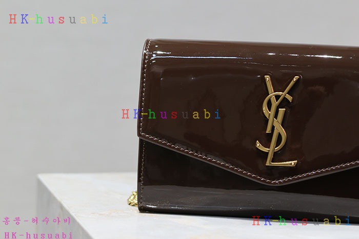 ★미러급★ 입생로랑 YSL 모노그램 미디엄 체인 숄더백 364021-2