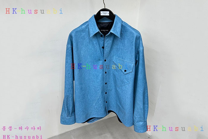 NEW 발렌시아가 가죽셔츠 신상 B 968007