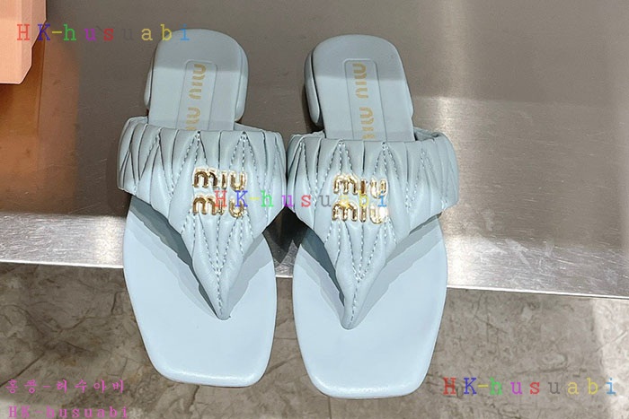 NEW 미우미우 샌들 신상 M 968011