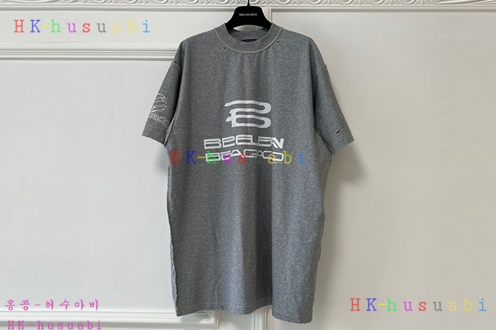 NEW 발렌시아가 반팔티 신상 B 7199025