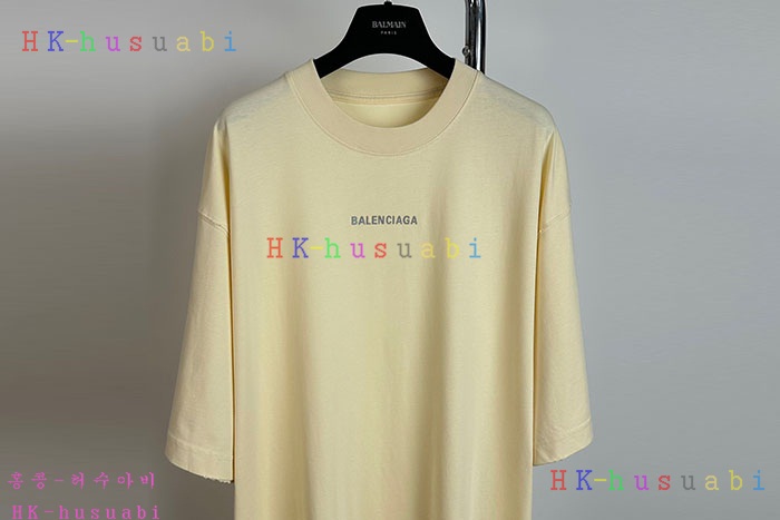 NEW 발렌시아가 반팔티 신상 B 7124401