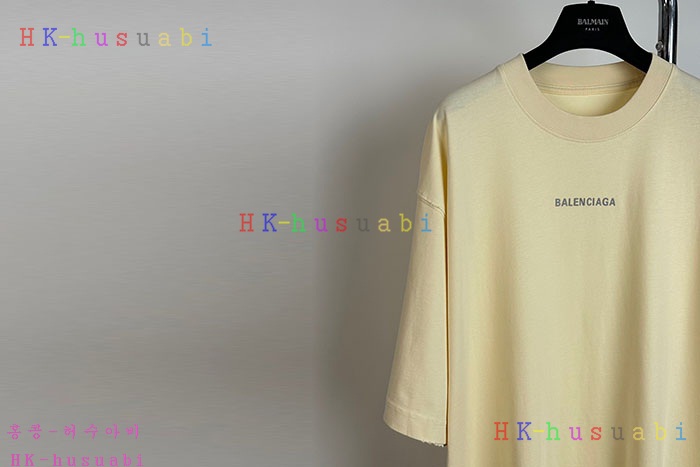 NEW 발렌시아가 반팔티 신상 B 7124401