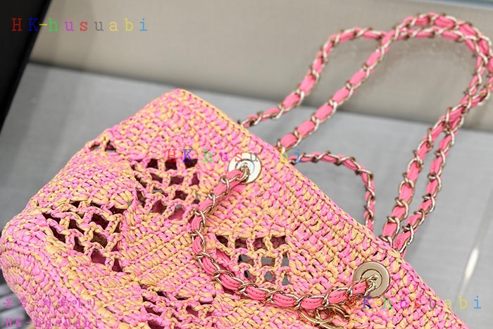 ★미러급★샤넬 코코 비치 라피아 쇼핑백 AS4714 AS4576