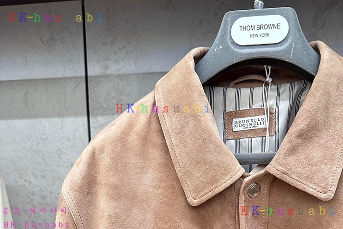 NEW 브루넬로 쿠치넬리 가죽자켓 신상 B 1410010