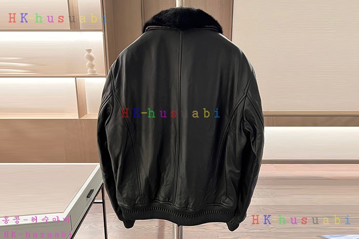 NEW 벨루티 가죽자켓 신상 B 4854011 (밍크퍼)