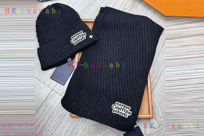NEW 루이비통 모자 머플러 신상 LV  9670015
