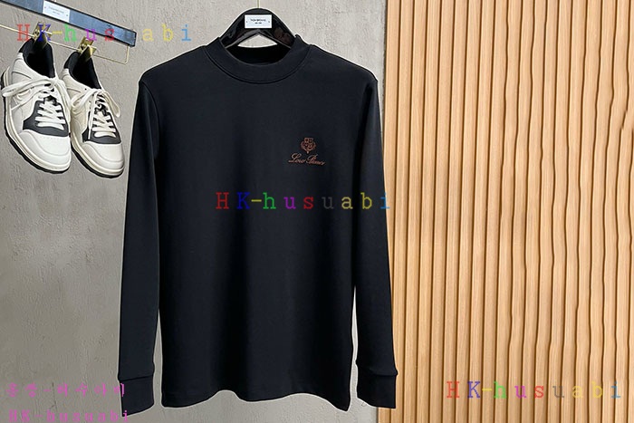 NEW 로로피아나 긴팔티  신상 L 580121