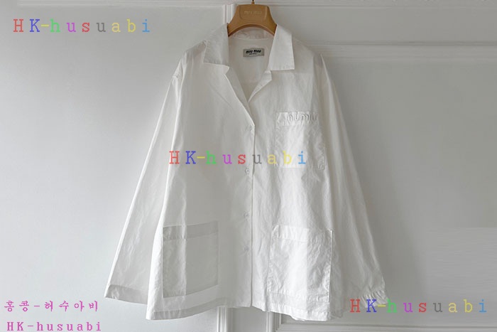 NEW 미우미우 셔츠 신상 M 4175810