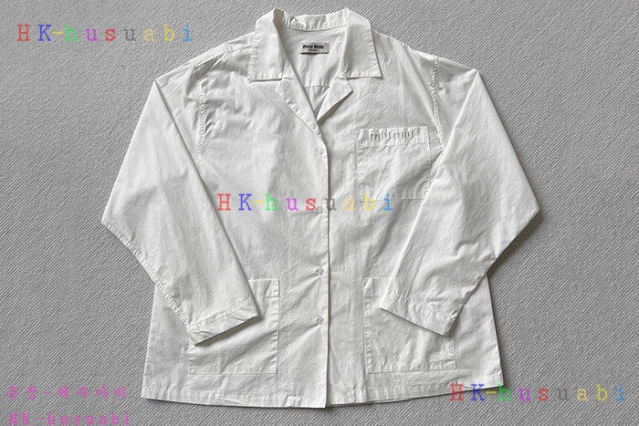 NEW 미우미우 셔츠 신상 M 4175810