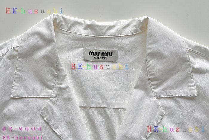 NEW 미우미우 셔츠 신상 M 4175810
