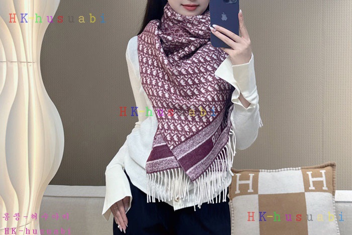 ★미러급★디올 캐시미어 스카프 DR 558014