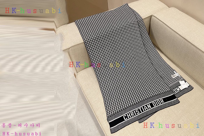 ★미러급★디올 캐시미어혼방 스카프 DR 55990